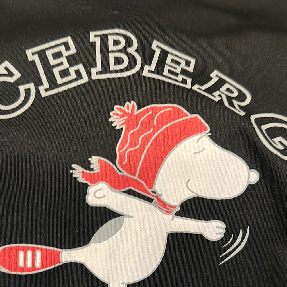 Vintage Iceberg Black Graphic Long Sleeve Jersey EUC - Picture 6 of 6